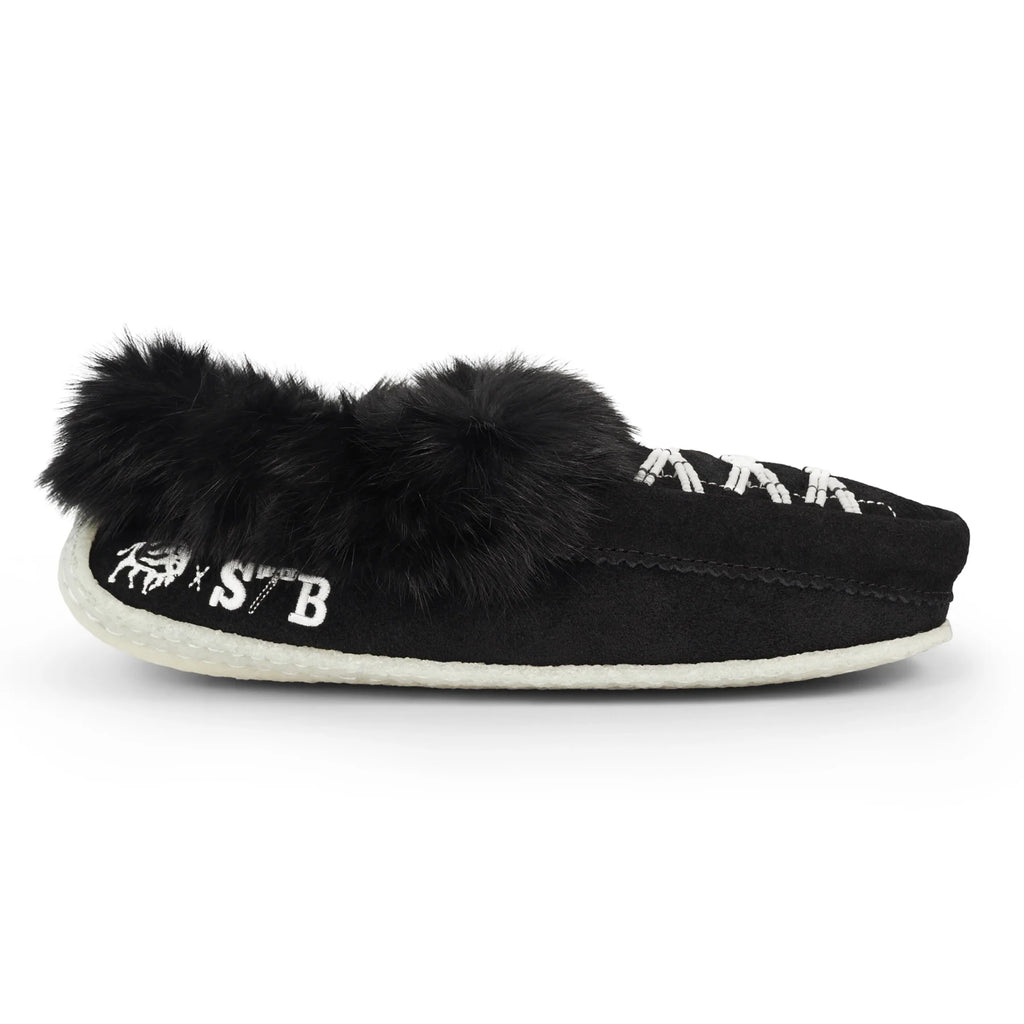 Smudge the Blades x Manitobah Slipper Moc
